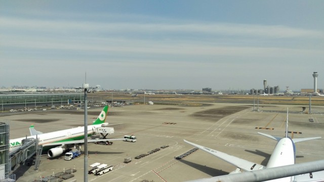 羽田空港国際ターミナルの風景