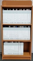 大学パンフレット展示完成図