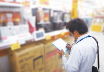 家電量販店にて製品の展示状況の調査・報告(販促便サービス) 家電量販店にて製品の展示状況の調査・報告(販促便サービス)