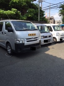 高圧ガスの集配車両(１ｔ車)　【川崎　京浜営業所】