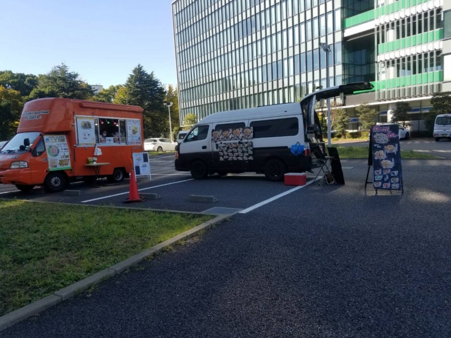 平和島のお弁当屋台