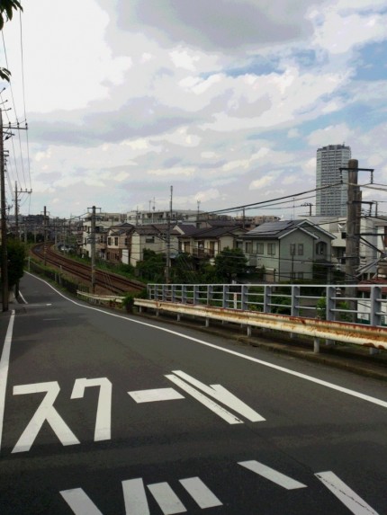 仕事中に出会った景色　【横浜市緑区長津田】2