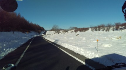 川崎から山梨県への配送途中の風景