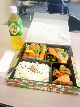 jobwayで食べたお弁当